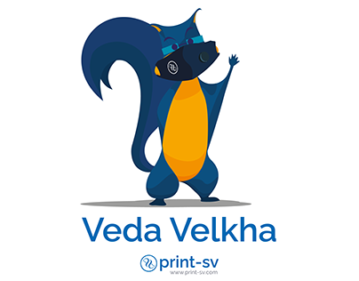 Veda Velkha | Mascota de print-sv