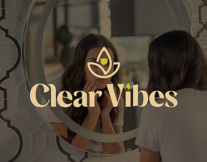 Brand Identity Design of Acne Care Brand "Clear Vibes"