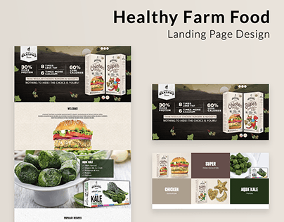 Al Areesh (Healthy Farm) Landing Page