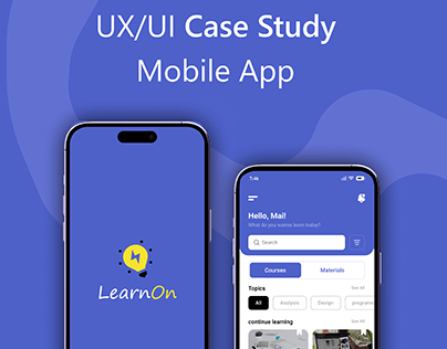 Learning App | UX/UI Case Study