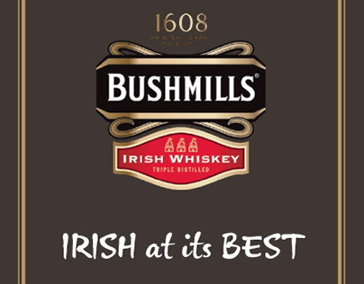 Bushmills Whiskey Tasting Collateral