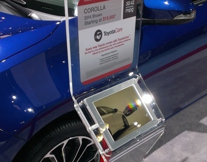 Toyota iPad Wheelstands - 2014