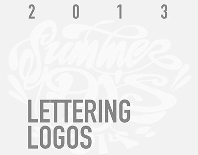 Logos and lettering 2013