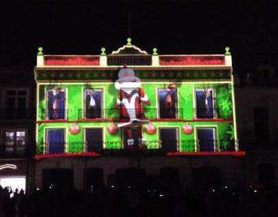 Video Mapping Christmas