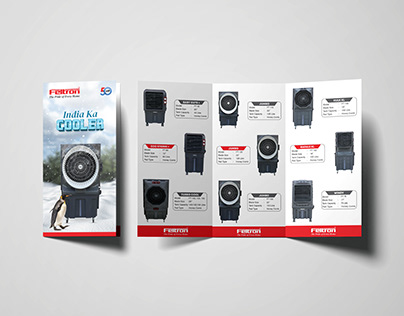 Feltron Coolers - Trifold Brochure Design