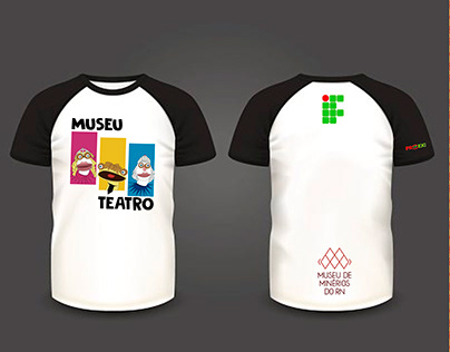 Camiseta "Museu e Teatro"