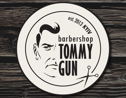 TOMMY GUN barbershop - Identity