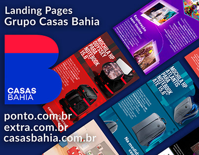 Landing Pages | Grupo Casas Bahia |