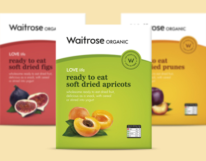 Waitrose Soft Dried Fruit Packaging