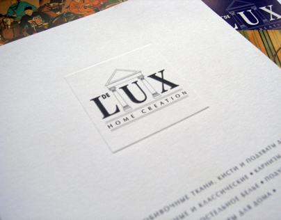 De LUXE Home Creation. Advertising Leaflets