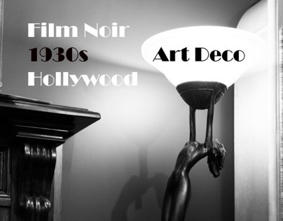 Film Noir Art Deco 1930s Hollywood