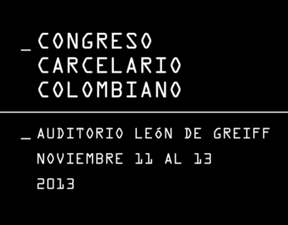 _Congreso Carcelario Colombiano