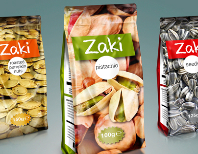 Conceptual design for nuts packaging