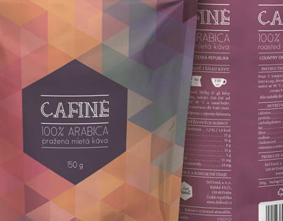 Cafiné: Coffee Packaging Design