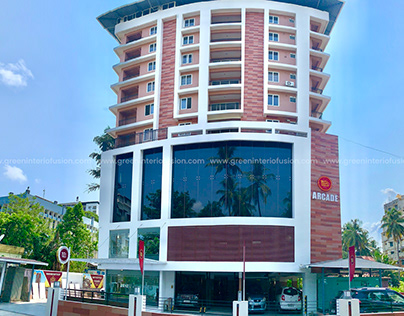 Completed Glass Project @ TBPL Arcade Thrissur