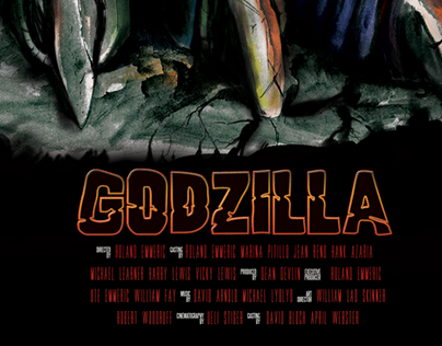 Project thumbnail - Godzilla Movie Poster