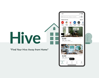 UX/UI Study Case | Housing Booking App | Hive