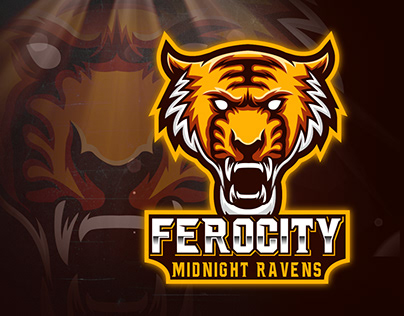 Tiger Mascot logo
