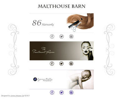 Malthouse Barn - Web Design