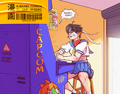 K-Brawl Comics 01 - Sakura - Street Fighter Zero 2