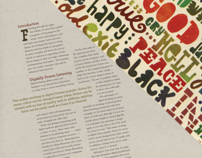 Hand-Lettering Typography Catalog