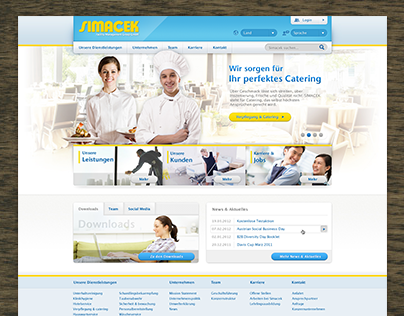 Simacek Website - Proposed Design