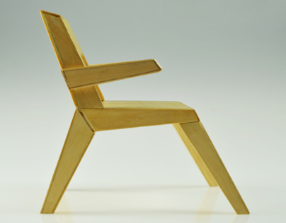 Chair Model: 1x4 Scale