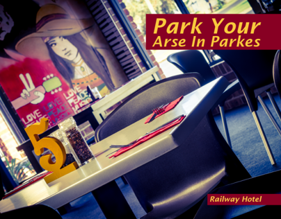 Park your arse in Parkes