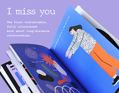 I MISS YOU - Long-distance relationships book