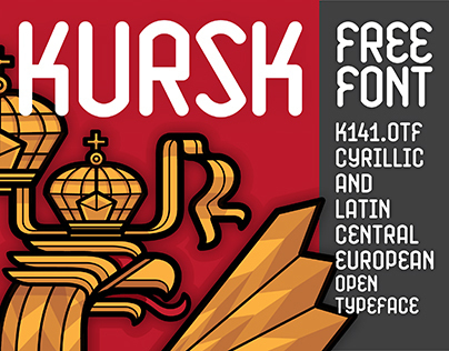 KURSK / K141 / Free Font