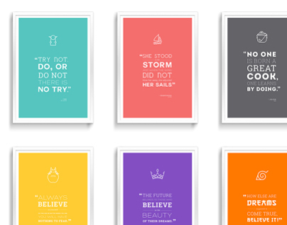 Quote Posters | Typography