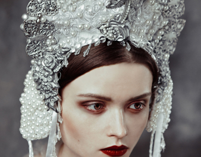 editorial for GLASbook/ costumes by Agnieszka Osipa