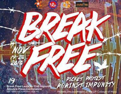 Poster & Brochure: BREAK FREE Campaign