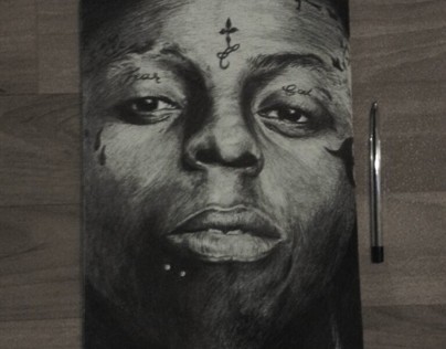Lil Wayne Biro Drawing