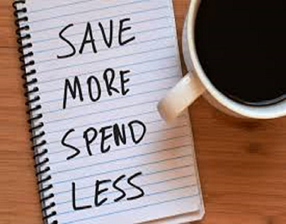 Save more, spend less
