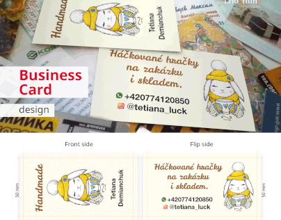 Polish brand Tag n Business card design