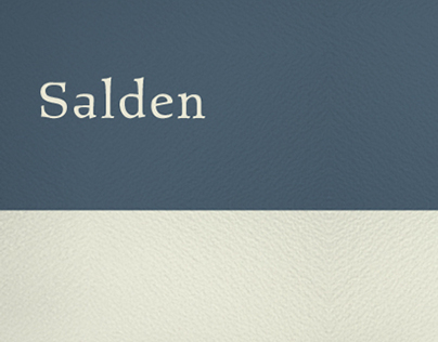 Salden typeface