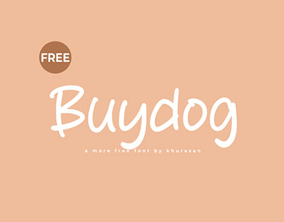 Buydog Font free for commercial use