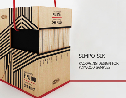 SIMPO ŠIK package for plywood samples