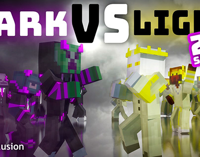 Dark VS Light mobs Skin Pack