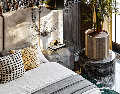 luxury bedroom design in dubai