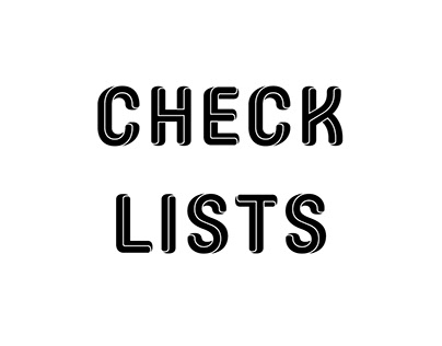 Check lists by Lers Sega