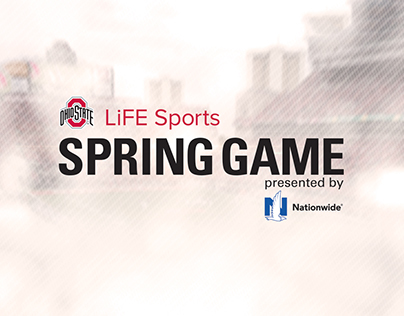 Ohio State LiFE Sports Spring Game Collateral