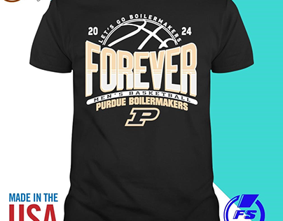 2024 Lets Go Boilermakers Forever Purdue Shirt