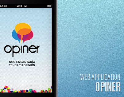 Opiner - Web App