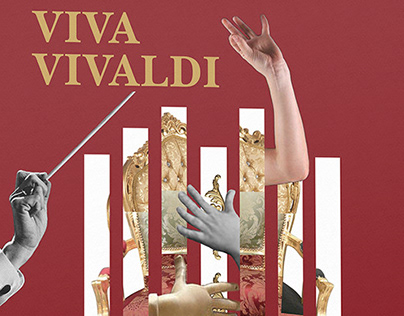 VIVA VIVALDI! Casa da Música Porto collage poster