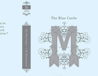 The Blue Castle - Dropcap Penguin Style
