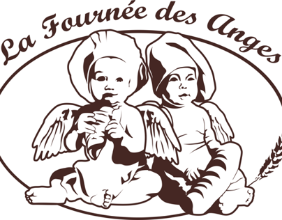 Logo - Boulangerie - La Fournée des Anges - Bakery