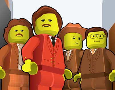If Anchorman was made out of Lego