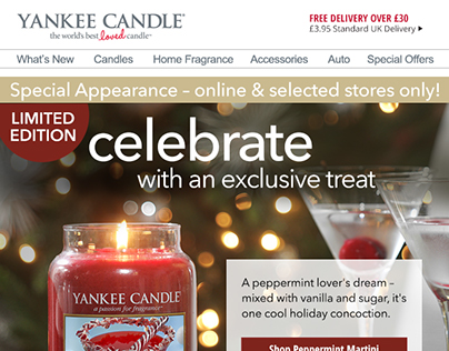 HTML Email - Yankee Candle International